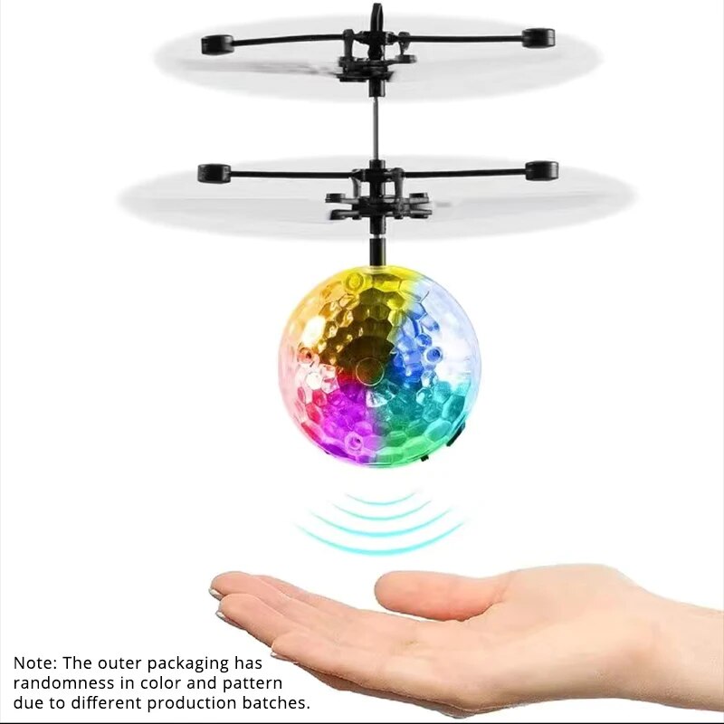Kids Toys Unique - Led Light Suspension Crystal Ball Infrared