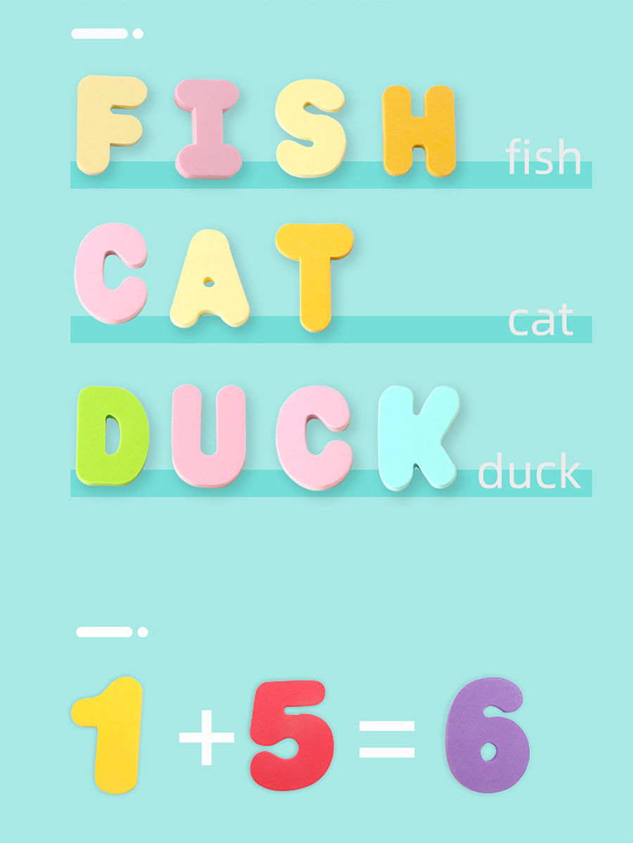 Children Bath Toys Foam Fun Fl - Bath Letter Number Foam review and price