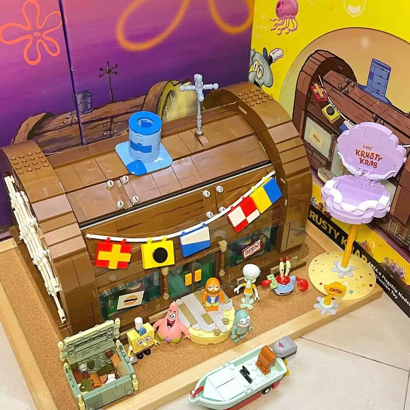 SpongeBob Krusty Krab Area-X B - Kids Xbox Toys review and price
