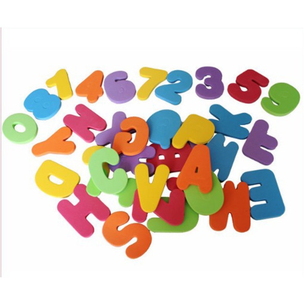 36 pcs Sticker Game Swimming P - Bath Letter Number Foam review and price