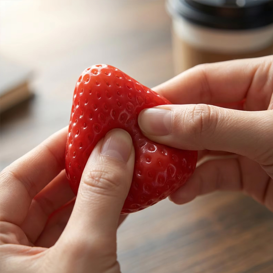 Squishy Big Strawberry Squeeze - Kids Toys Entertainer review and price