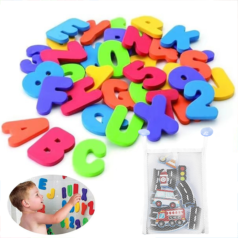 Children Bath Toys Foam Fun Fl - Bath Letter Number Foam review and price