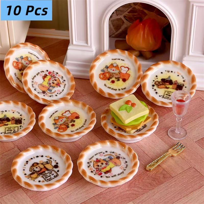 10Pcs/set Dollhouse Miniature  - Kids Toys Play review and price