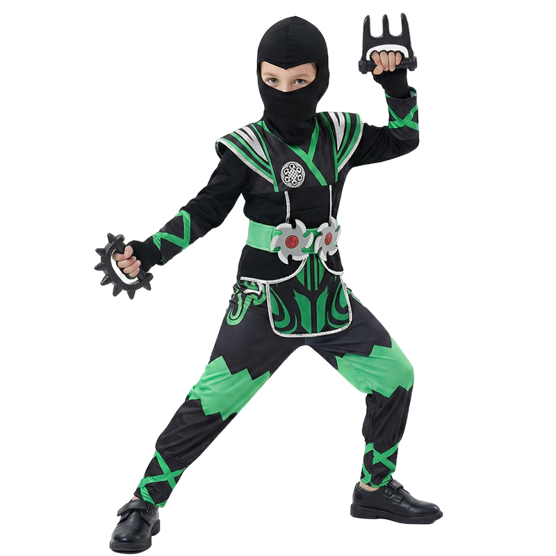 Green Ninja Costume for Kids w - Kids Toys Play review and price