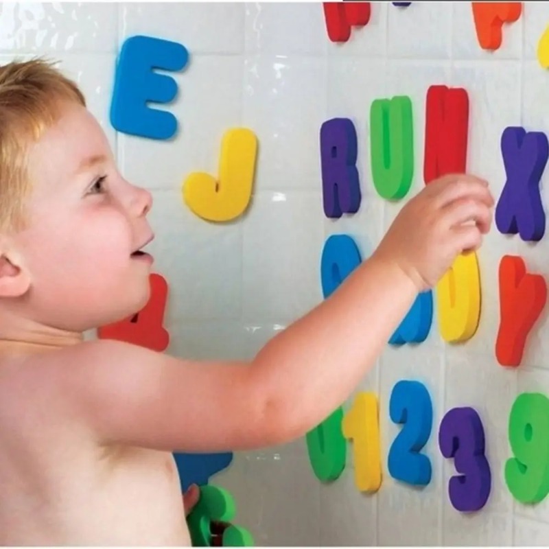 Floating Bath Toys for 1-3 Yea - Bath Letter Number Foam review and price