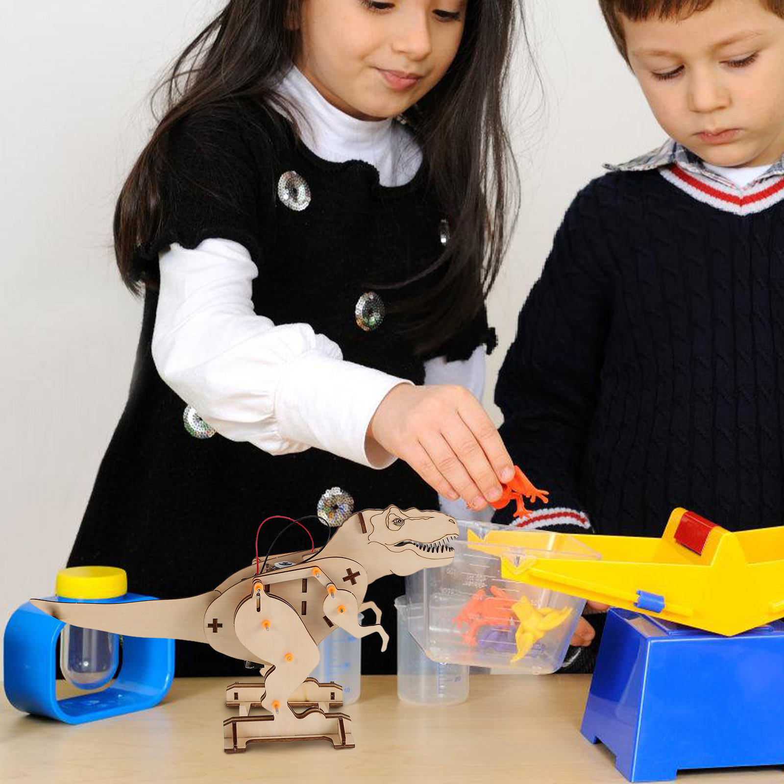 Wooden Dinosaur Stem Kit Puzzl - Science Experiment Kit review and price