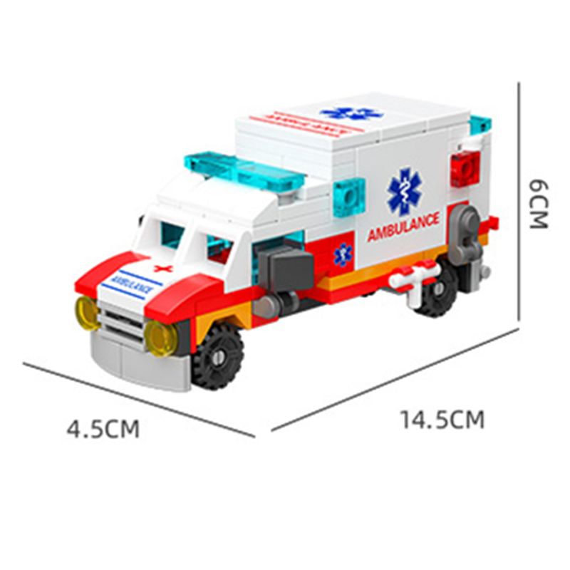 6in1 NEW Ambulance Escort Car  - Kids Toys Doctor Set review and price