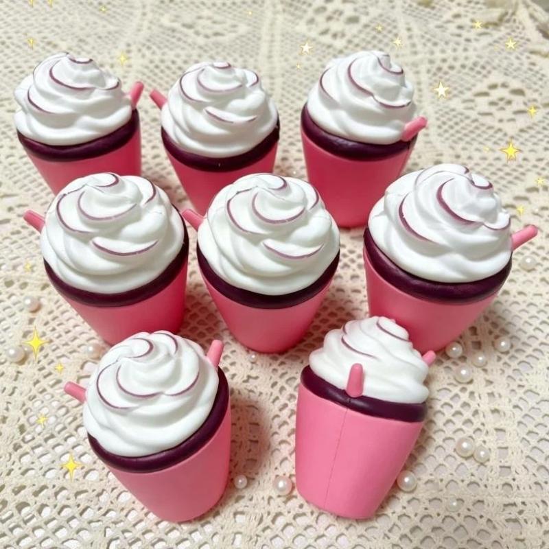 Soft Anti-Stress Milk Tea Cup  - Kids Toys Entertainer review and price