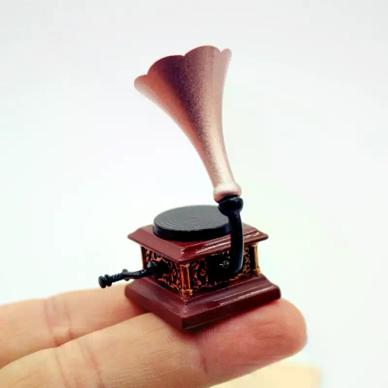 Dollhouse Vintage Phonograph M - Kids Toys Play review and price