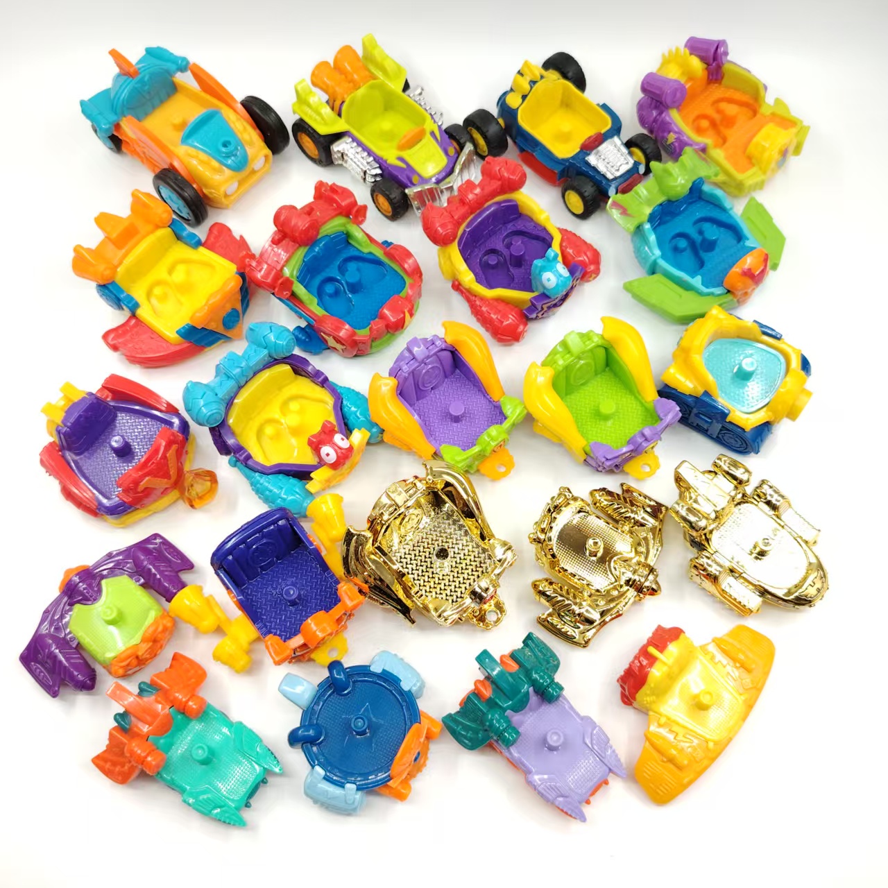 1pcs Gold Superthings Car Orig - Best Kids Toys Xmas review and price