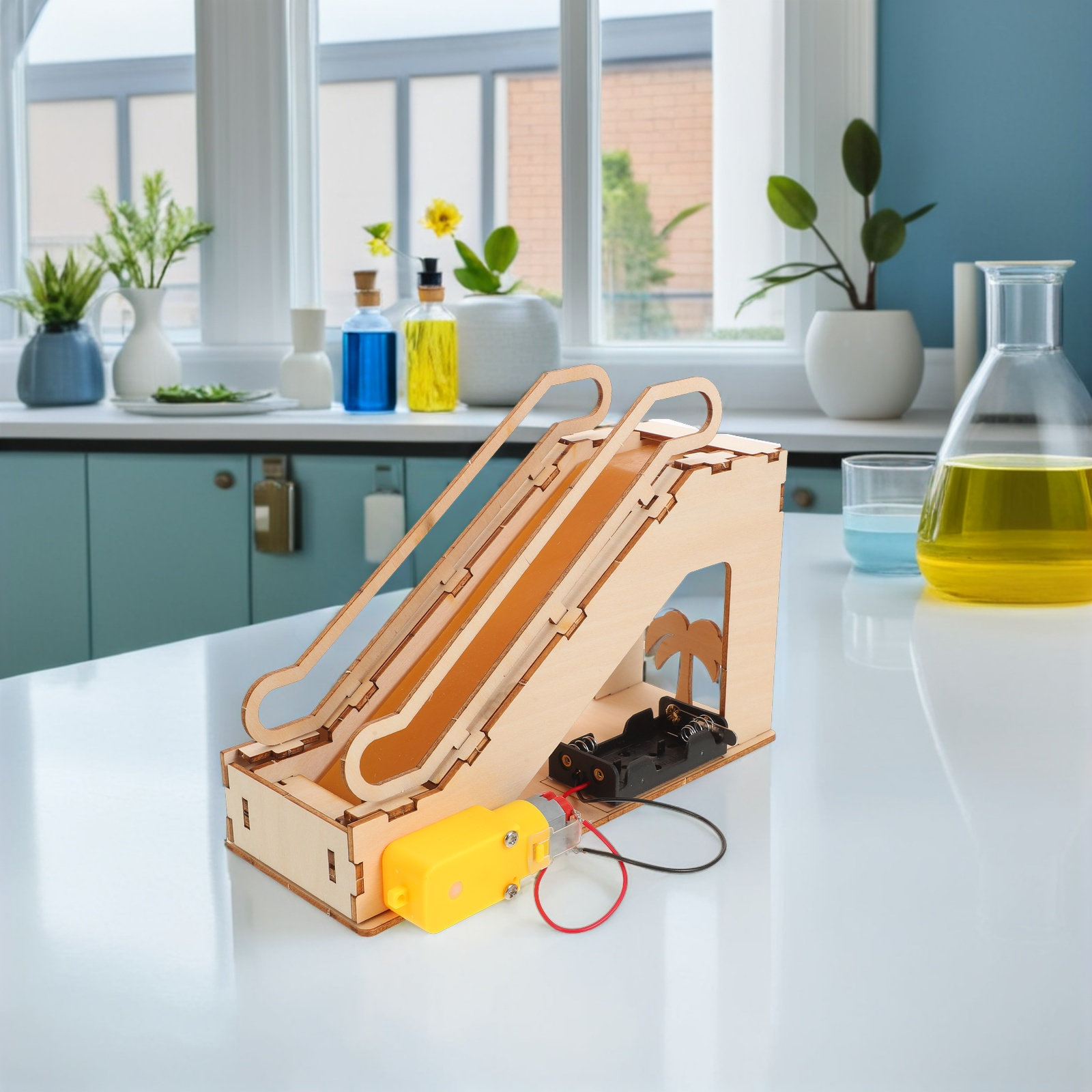 Miniature Mechanical Elevator  - Science Experiment Kit review and price