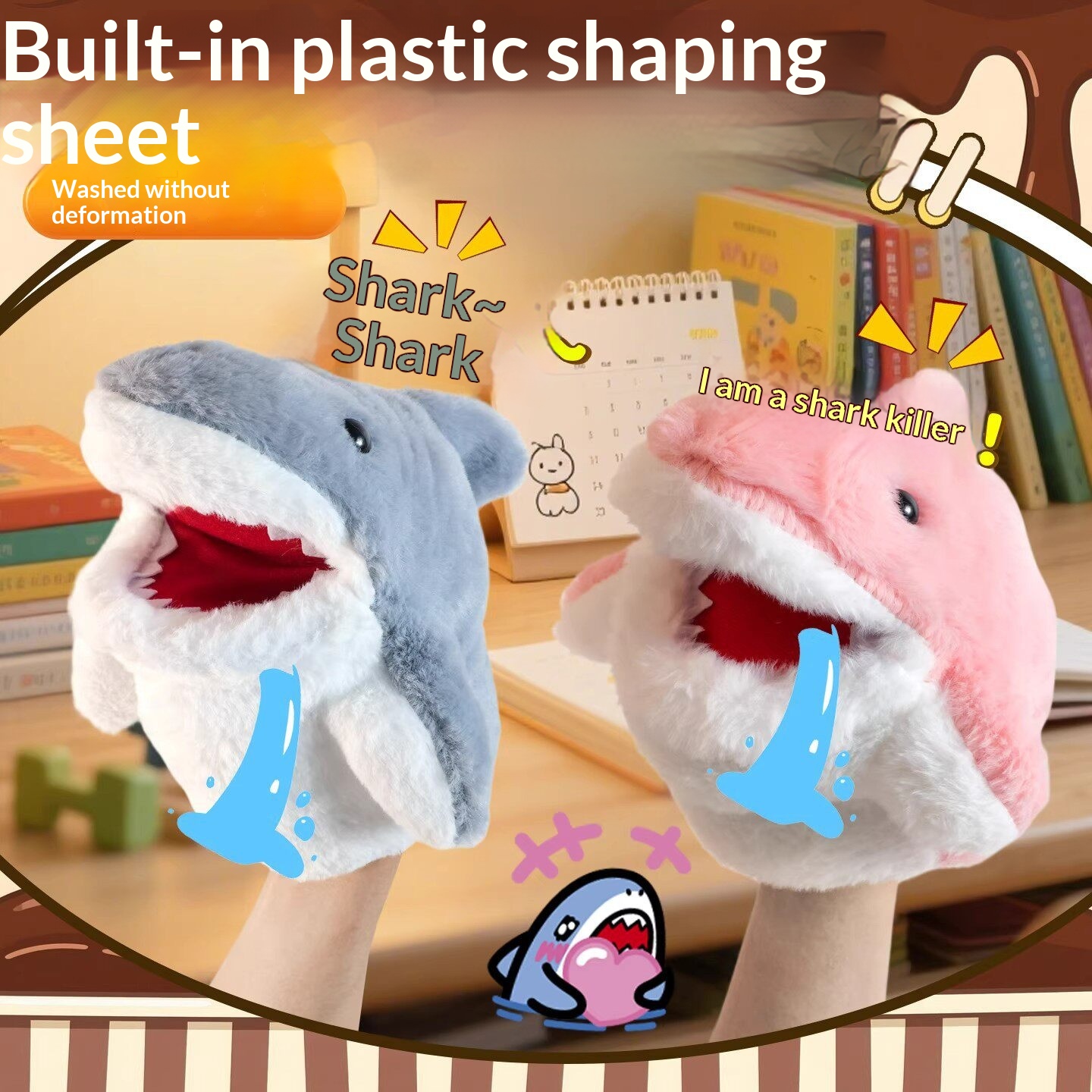 Shark Hand Puppet Plush Shark  - Kids Toys Play review and price