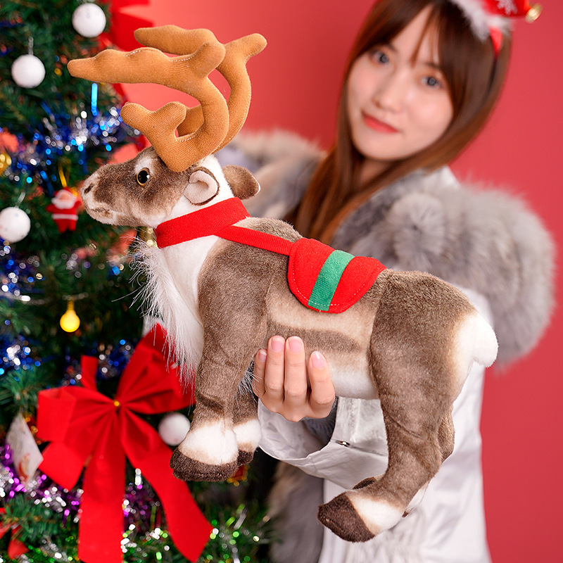 Simulation Reindeer Plush Toy  - Best Kids Toys Xmas review and price