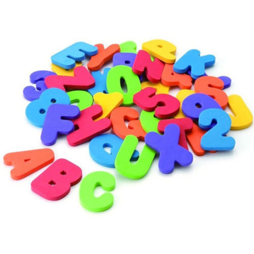 36 pcs New for Unisex   Teachi - Bath Letter Number Foam review and price