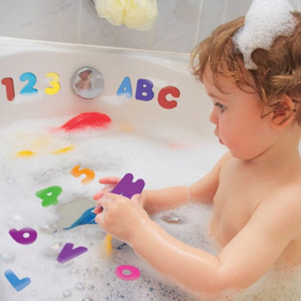 36 pcs New for Unisex   Teachi - Bath Letter Number Foam review and price